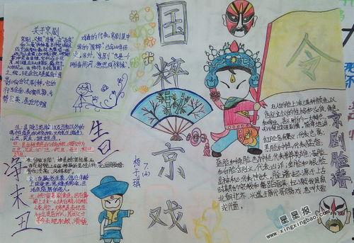 京剧手抄报视频,手抄报视频中的艺术传承与风采展现